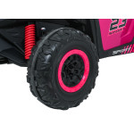 Elektrické autíčko Buggy Turbo 4x4, 24V - ružové
